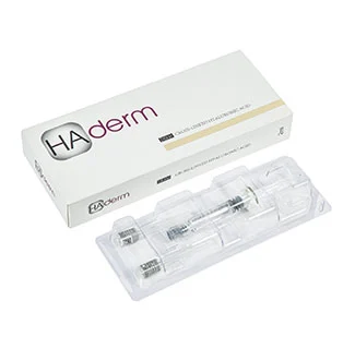 HAderm Cross Linked Derm 1ml Lip Filler Hyaluronic Acid Gel Injection Dermal Filler