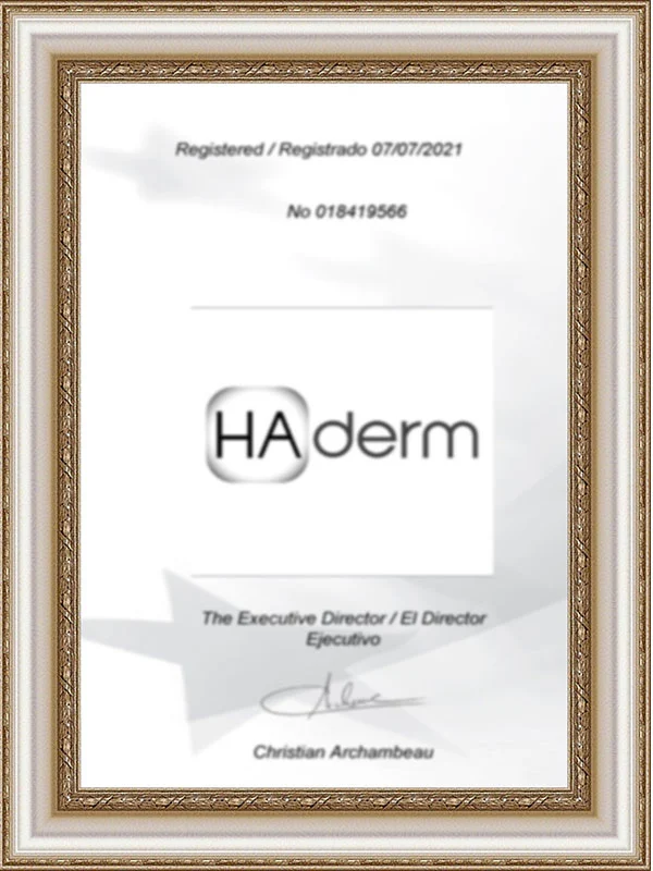 haderm registered